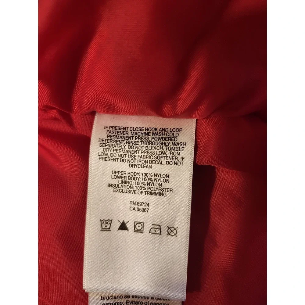 Columbia Jacket Youth‎ Large Boys Lightning Lift Hooded Winter Ski Coat Red